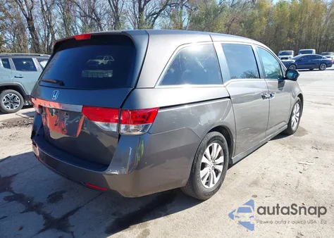 2015 Honda Odyssey Ex from USA, damaged, VIN 5FNRL5H40FB059742